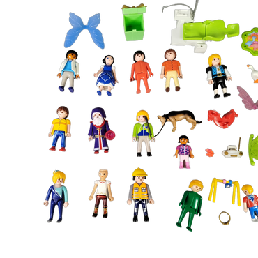 Playmobil Bundle Tiere großes Set Figuren, Hund, Gans & Zubehör