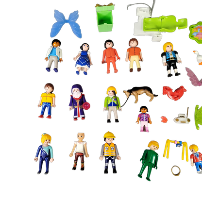 Playmobil Bundle Tiere großes Set Figuren, Hund, Gans & Zubehör