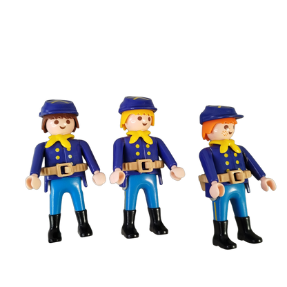 Playmobil 3x Nordstaatler Figuren mit Waffen