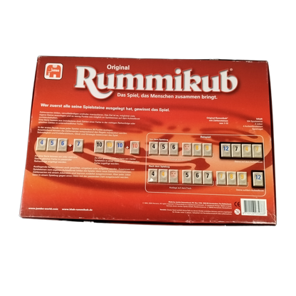 Jumbo Original Rummikub Brettspiel, ab 6 Jahre
