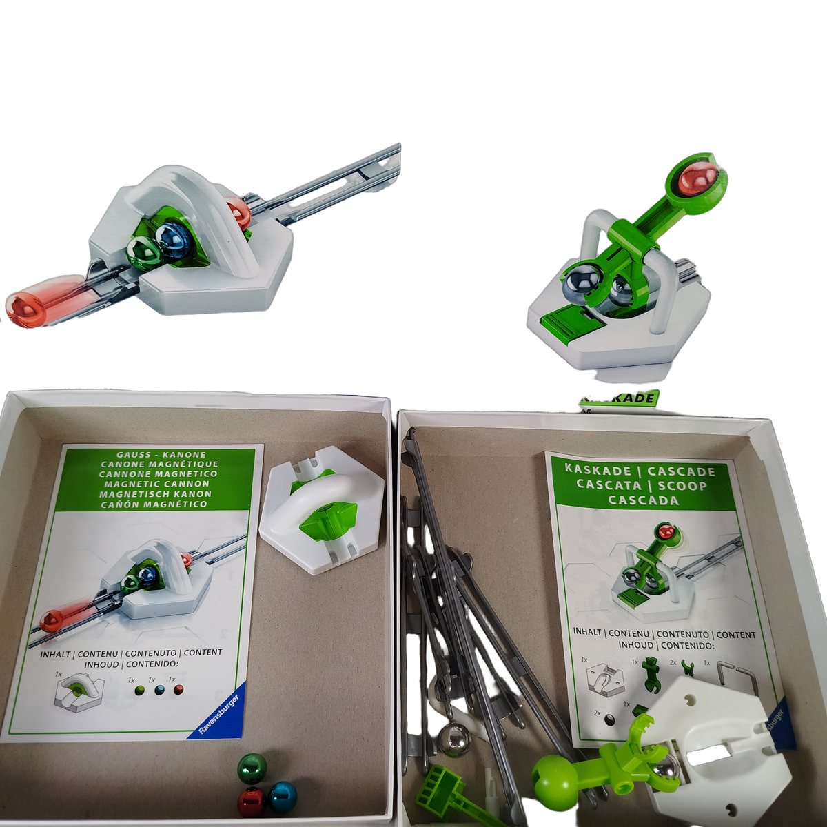 Ravensburger Bundle GraviTrax Set von 3 Erweiterungen Vulkan, Kaskade