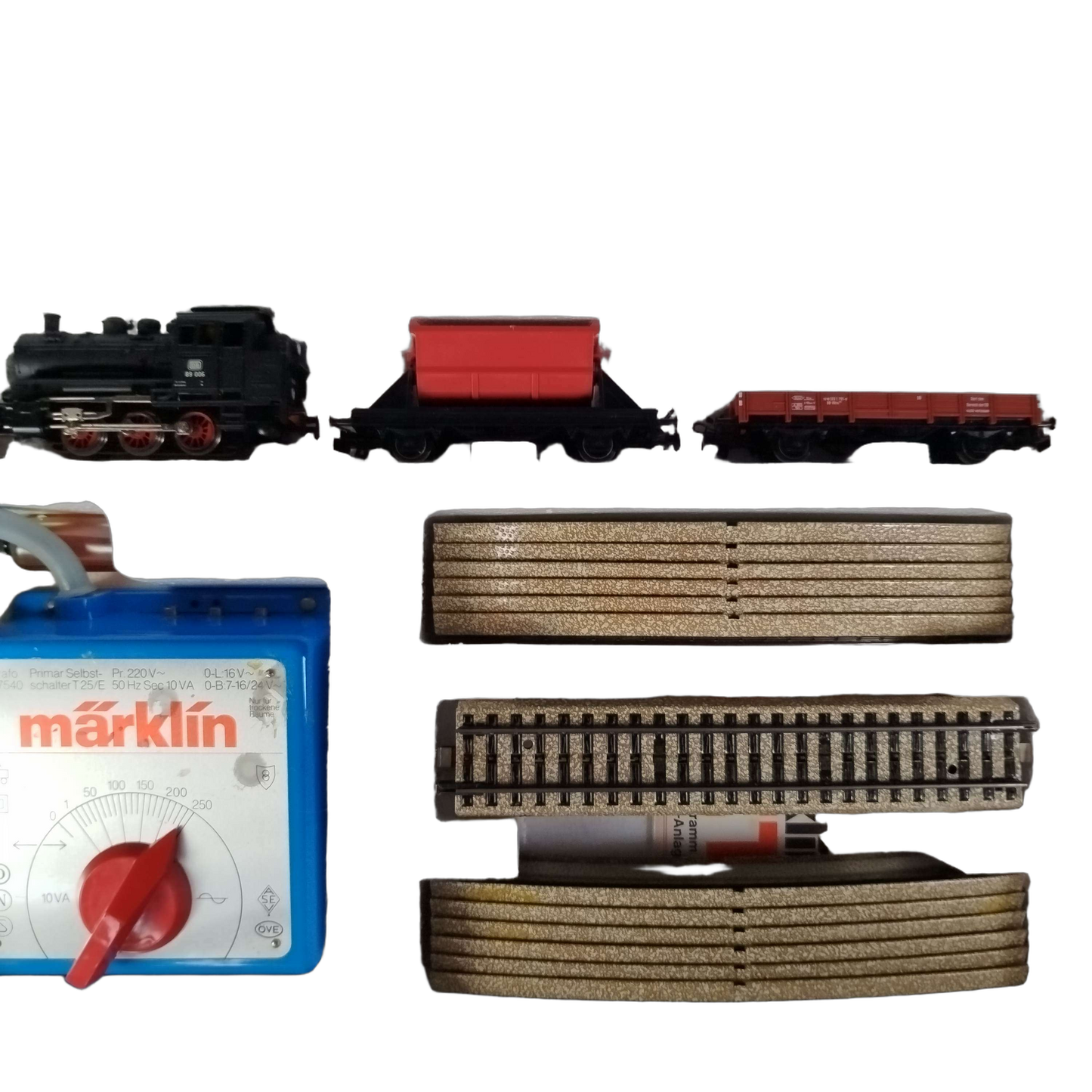 Märklin H0 Set-S Güterzug 2930 mit Gleisoval & Trafo