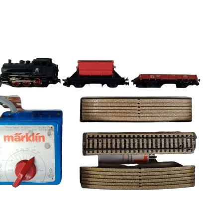 Märklin H0 Set-S Güterzug 2930 mit Gleisoval & Trafo