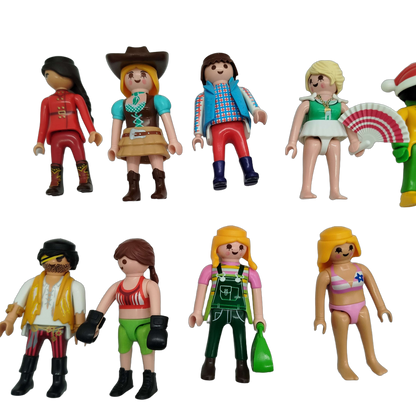 Playmobil Bundle Set von 17 Figuren, mit Zubehör