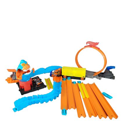 Hot Wheels Bundle Toxic Gorilla Rennbahn