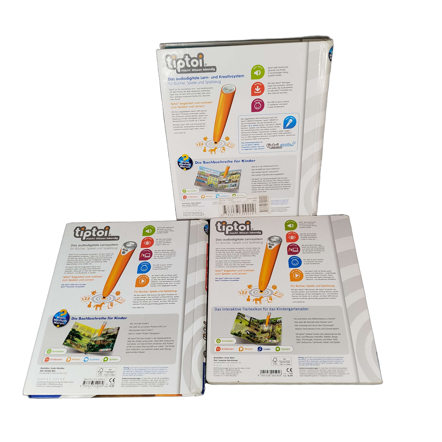 Ravensburger Bundle tiptoi Buchset