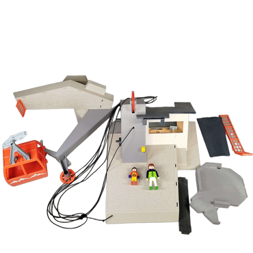 Playmobil Bundle Seilbahn Spielset Gondel & 2 Figuren