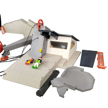 Playmobil Bundle Seilbahn Spielset Gondel & 2 Figuren