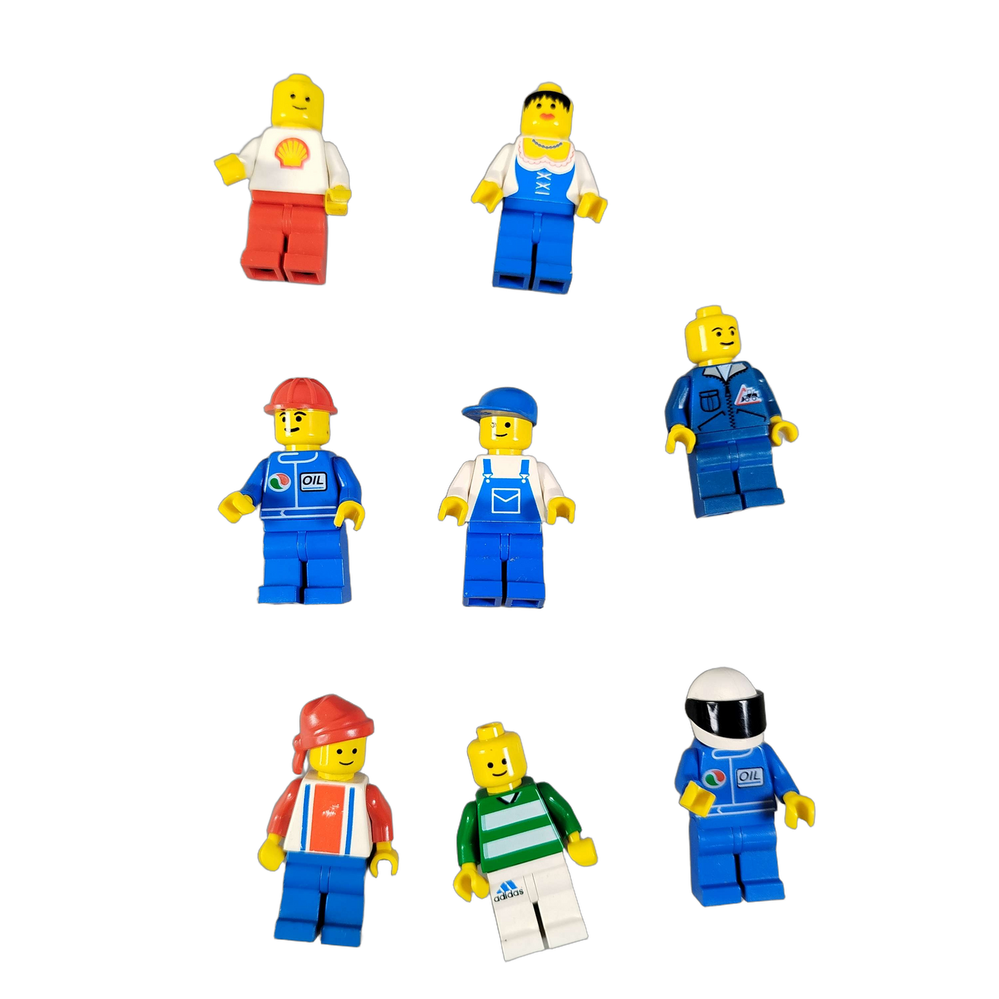 LEGO Bundle Figuren Motorrad Gorilla