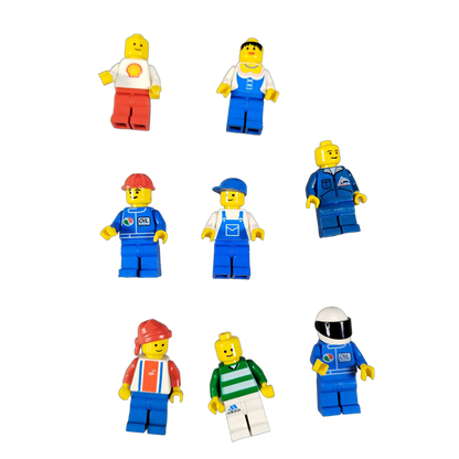 LEGO Bundle Figuren Motorrad Gorilla