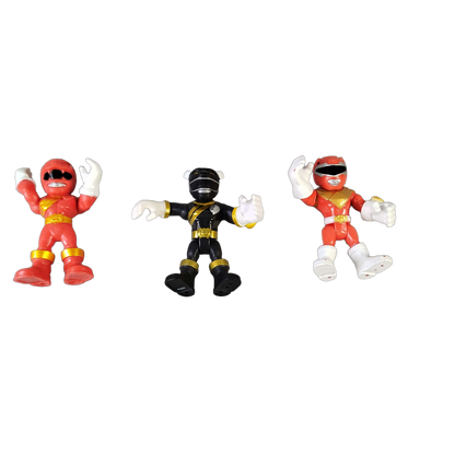 Playskool Bundle Power Rangers Set von 3 Actionfiguren