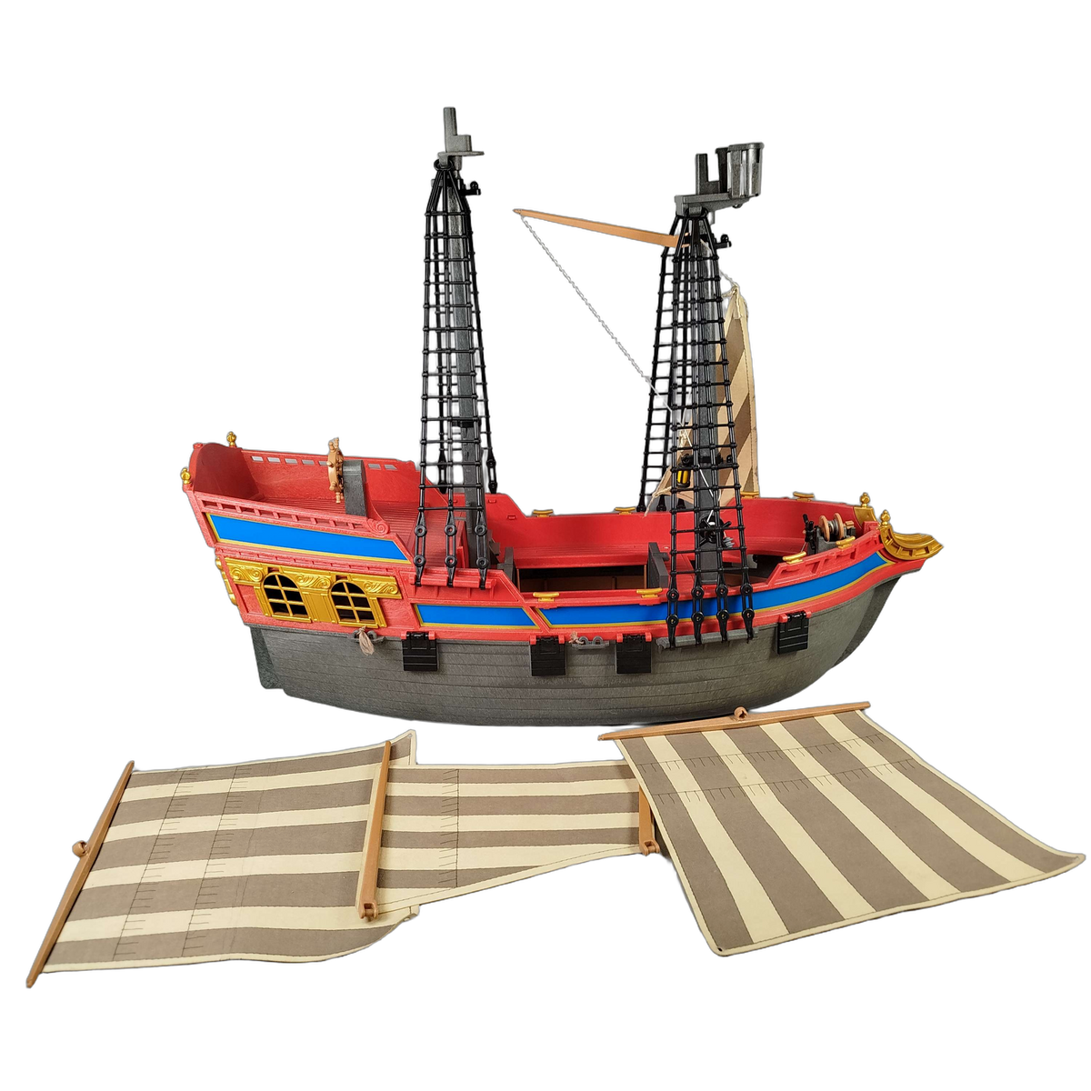 Playmobil Piratenflaggschiff 3940, Piratenschiff