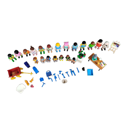 Playmobil Bundle Ponyhof Figuren & Zubehör