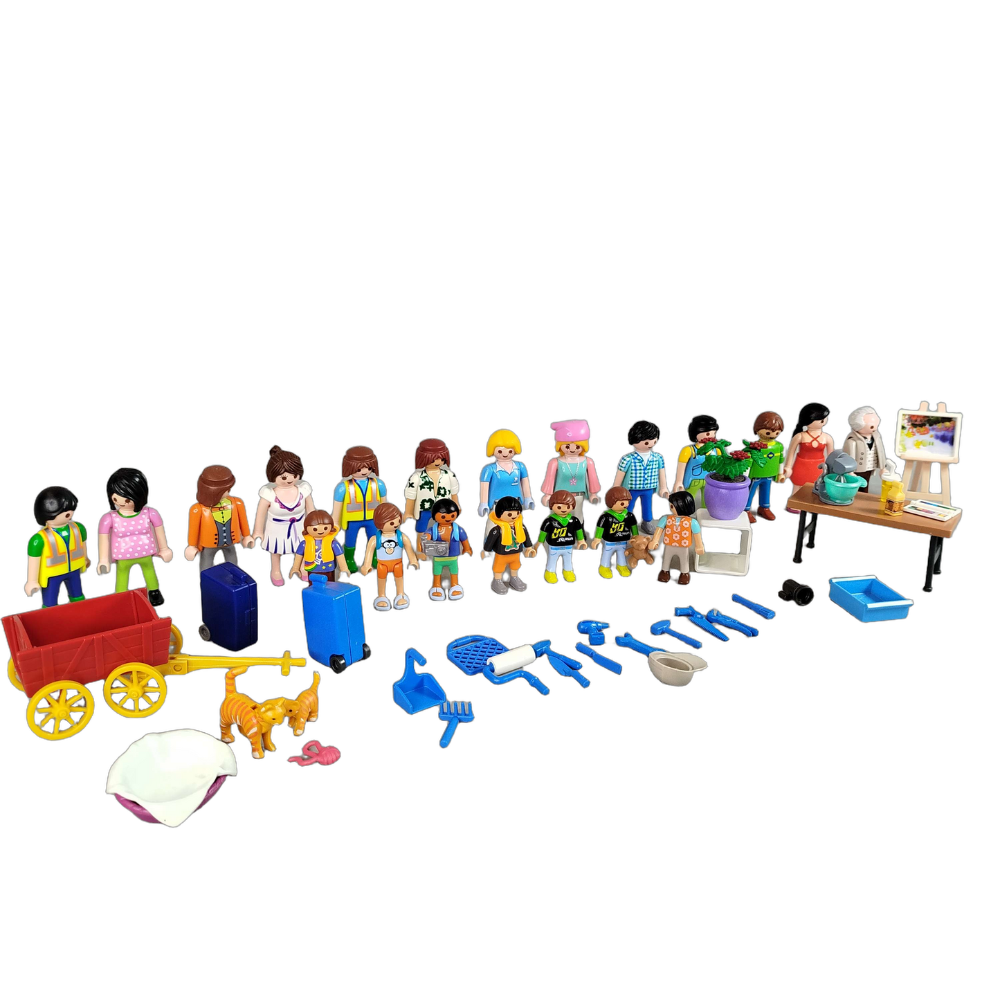 Playmobil Bundle Ponyhof Figuren & Zubehör