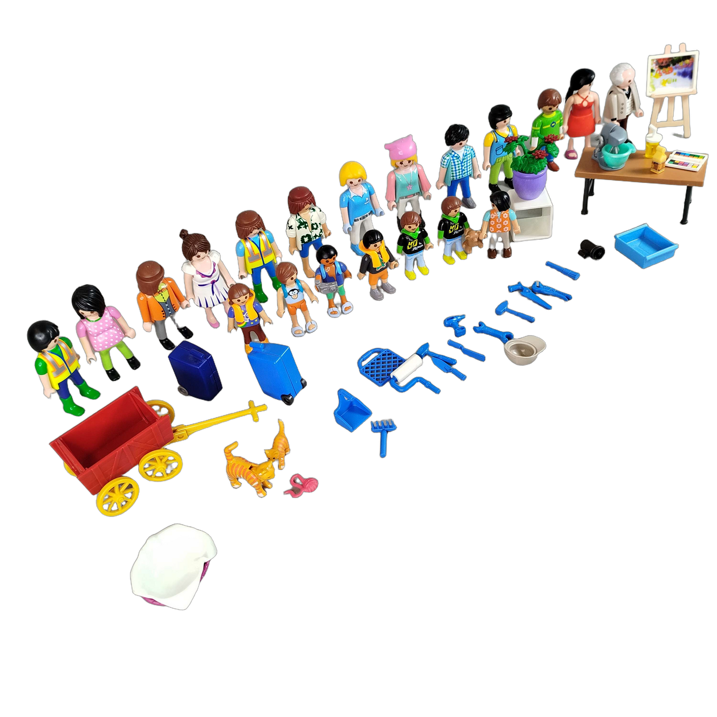 Playmobil Bundle Ponyhof Figuren & Zubehör