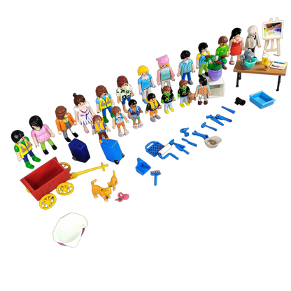 Playmobil Bundle Ponyhof Figuren & Zubehör