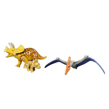Playmobil Bundle Dinosaurier Figuren Styracosaurus & Flugsaurier
