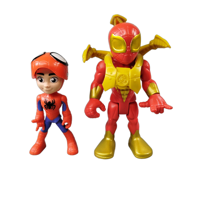 Hasbro Bundle Spider-Man & Iron Spider Set von 2 Figuren