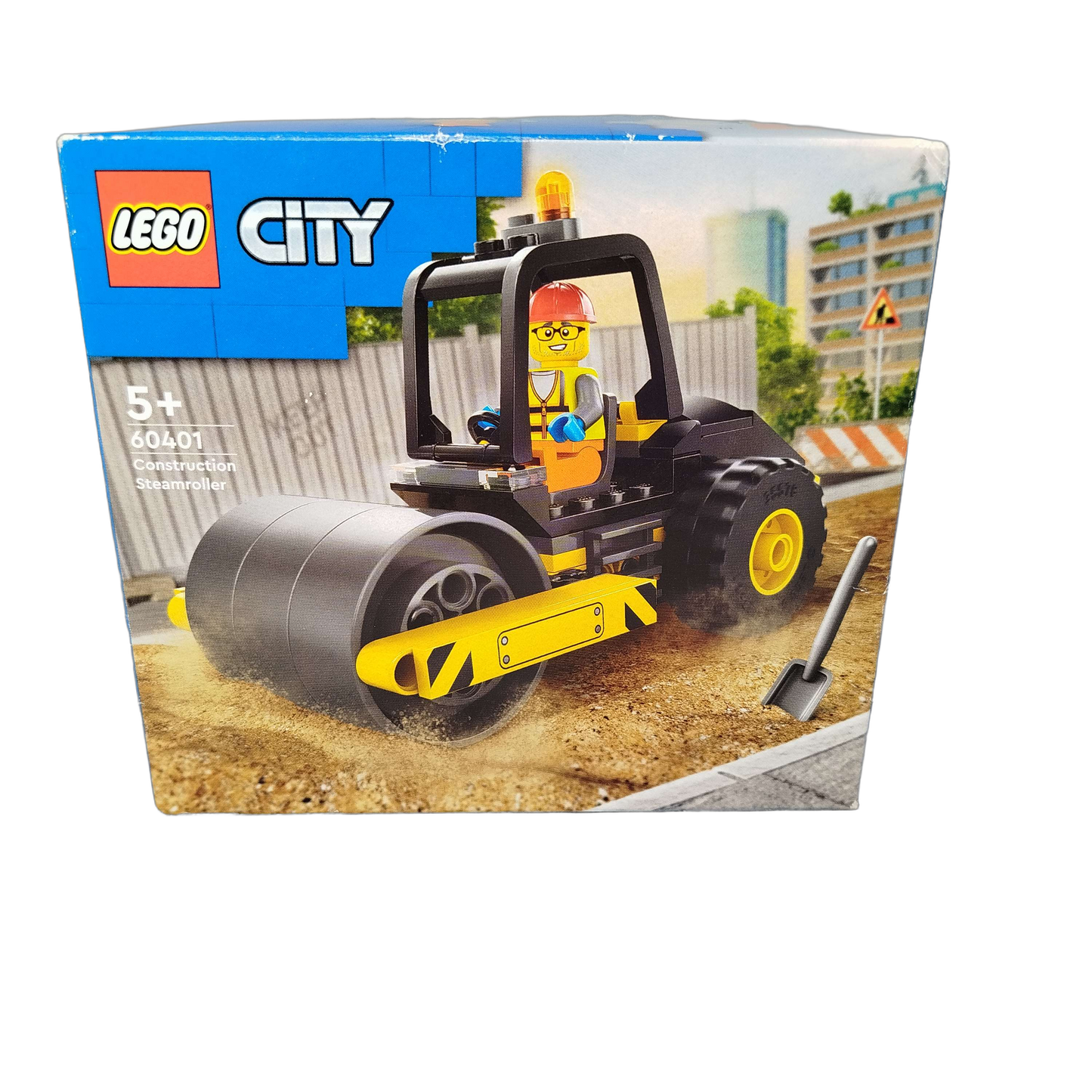 LEGO City 60401 Construction Steamroller Straßenwalze Neu
