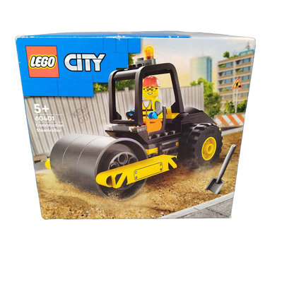 LEGO City 60401 Construction Steamroller Straßenwalze Neu