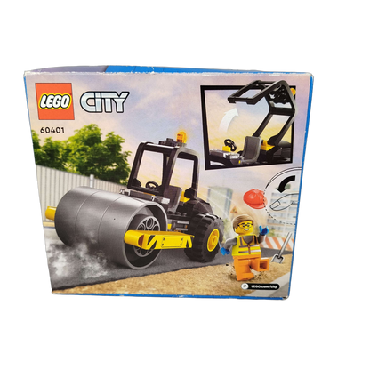 LEGO City 60401 Construction Steamroller Straßenwalze Neu