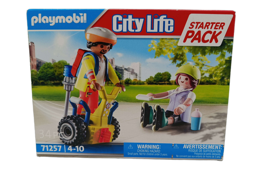Playmobil City Life Starter Pack Rettung 71257 Spielset, Neu
