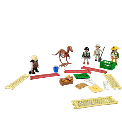 Playmobil Bundle DinoForscher Skelett & Zubehör