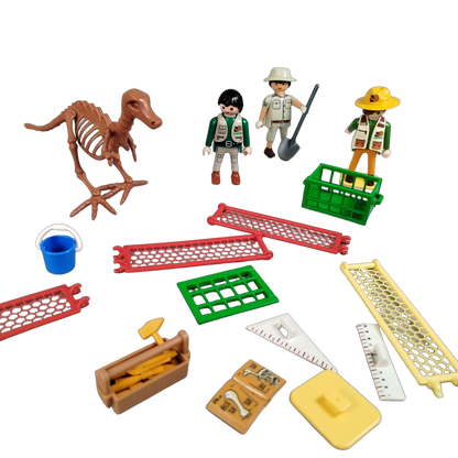 Playmobil Bundle DinoForscher Skelett & Zubehör