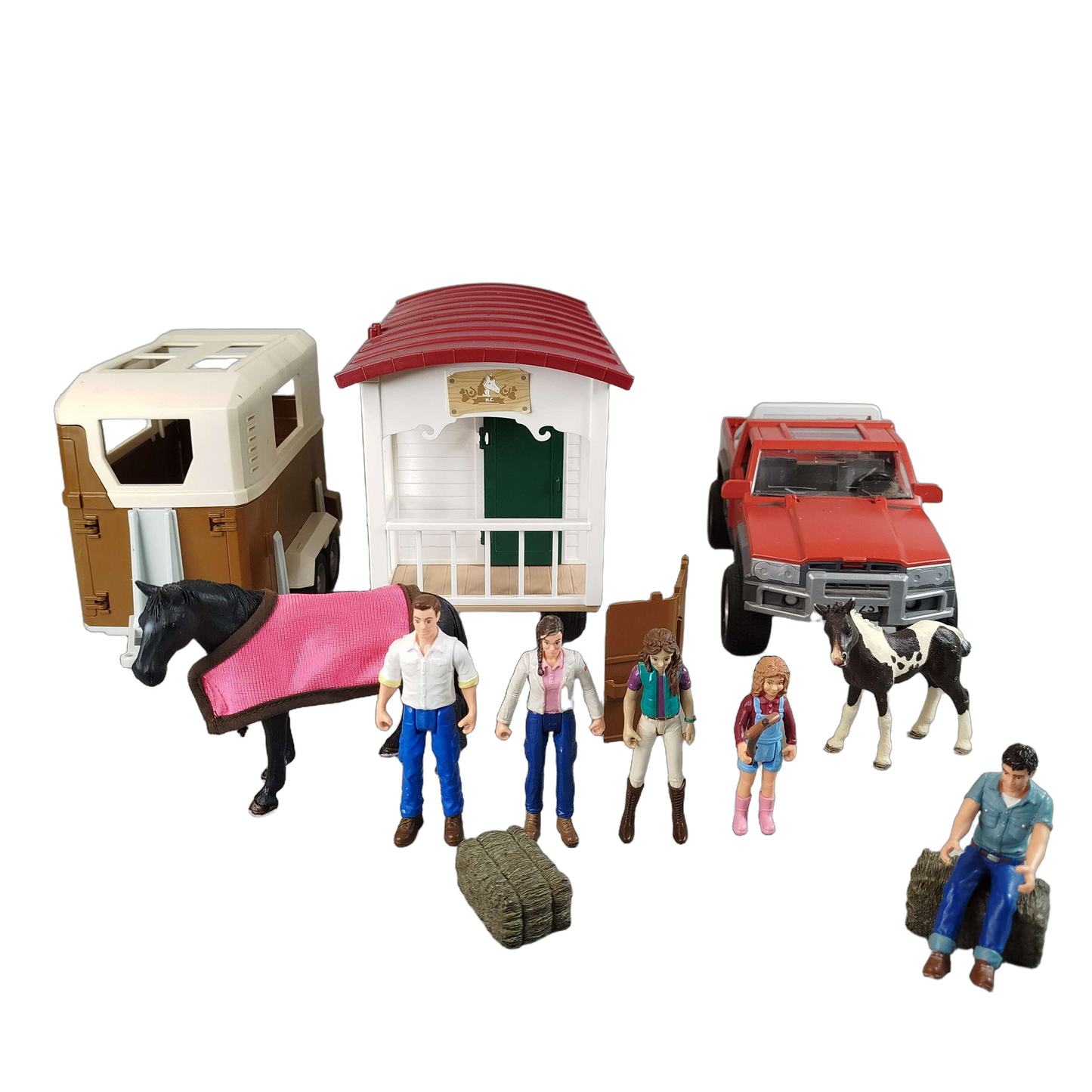 Schleich Bundle Pferdehof Tiere & Fahrzeuge
