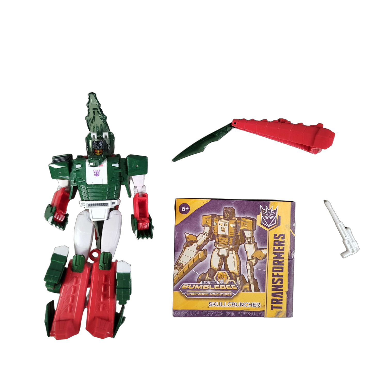Hasbro Transformers Skullcruncher Figur mit Zubehör