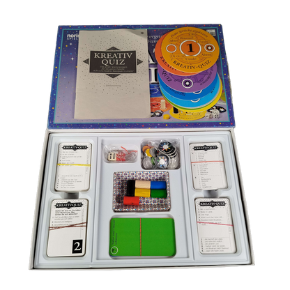 Noris Spiele Kreativ Quiz Brettspiel