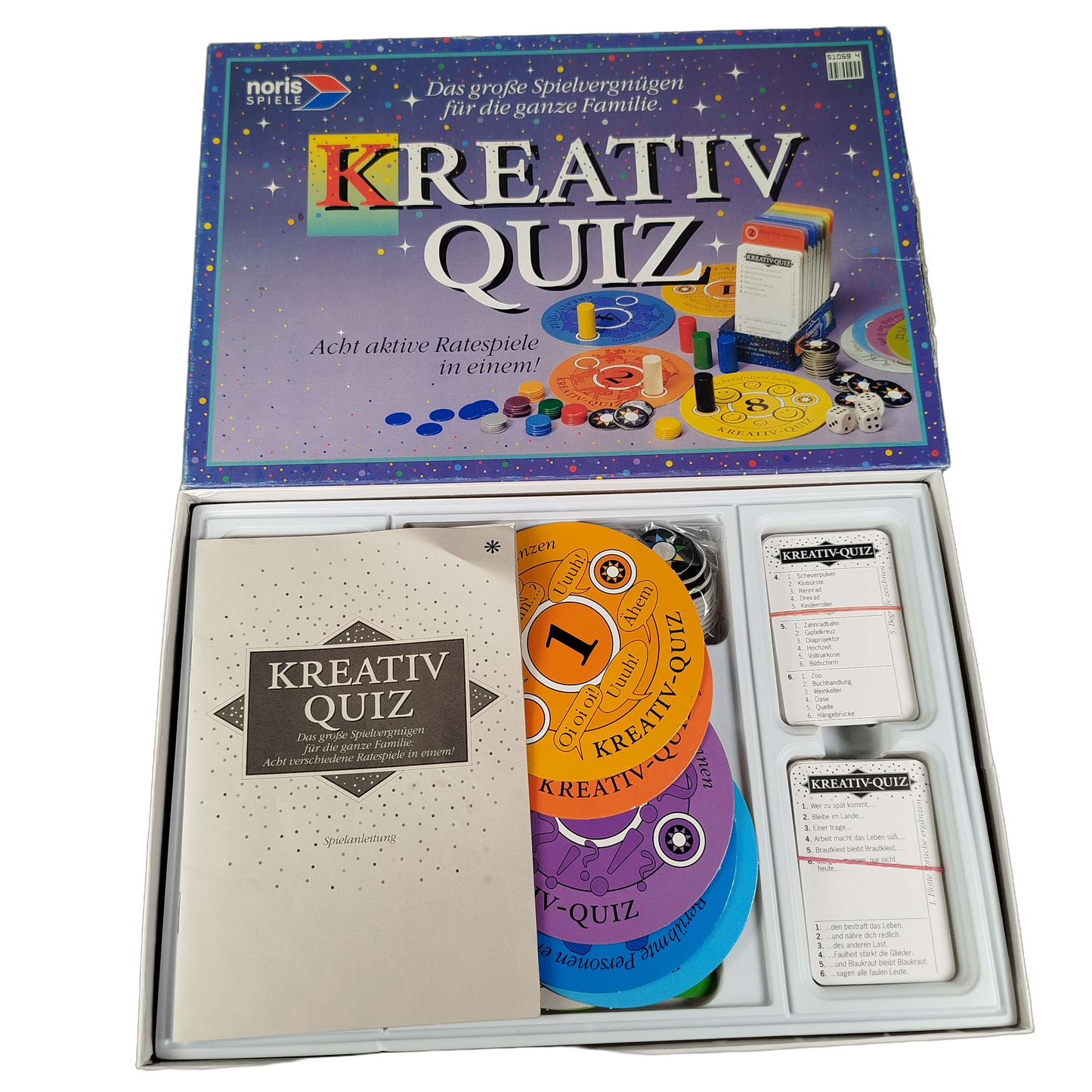 Noris Spiele Kreativ Quiz Brettspiel