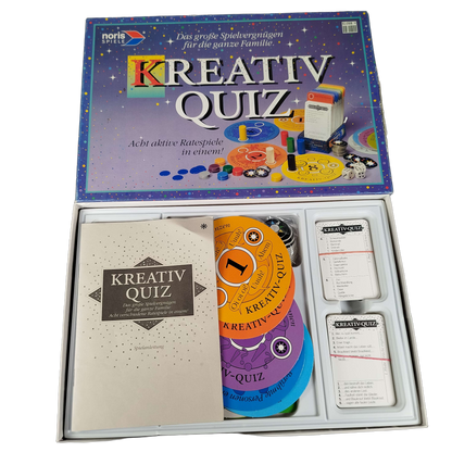Noris Spiele Kreativ Quiz Brettspiel