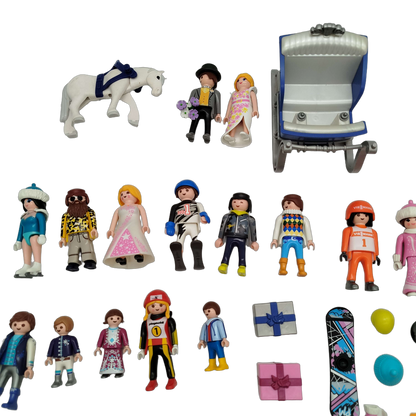 Playmobil Bundle Hochzeit Wintersport Set von 17 Figuren