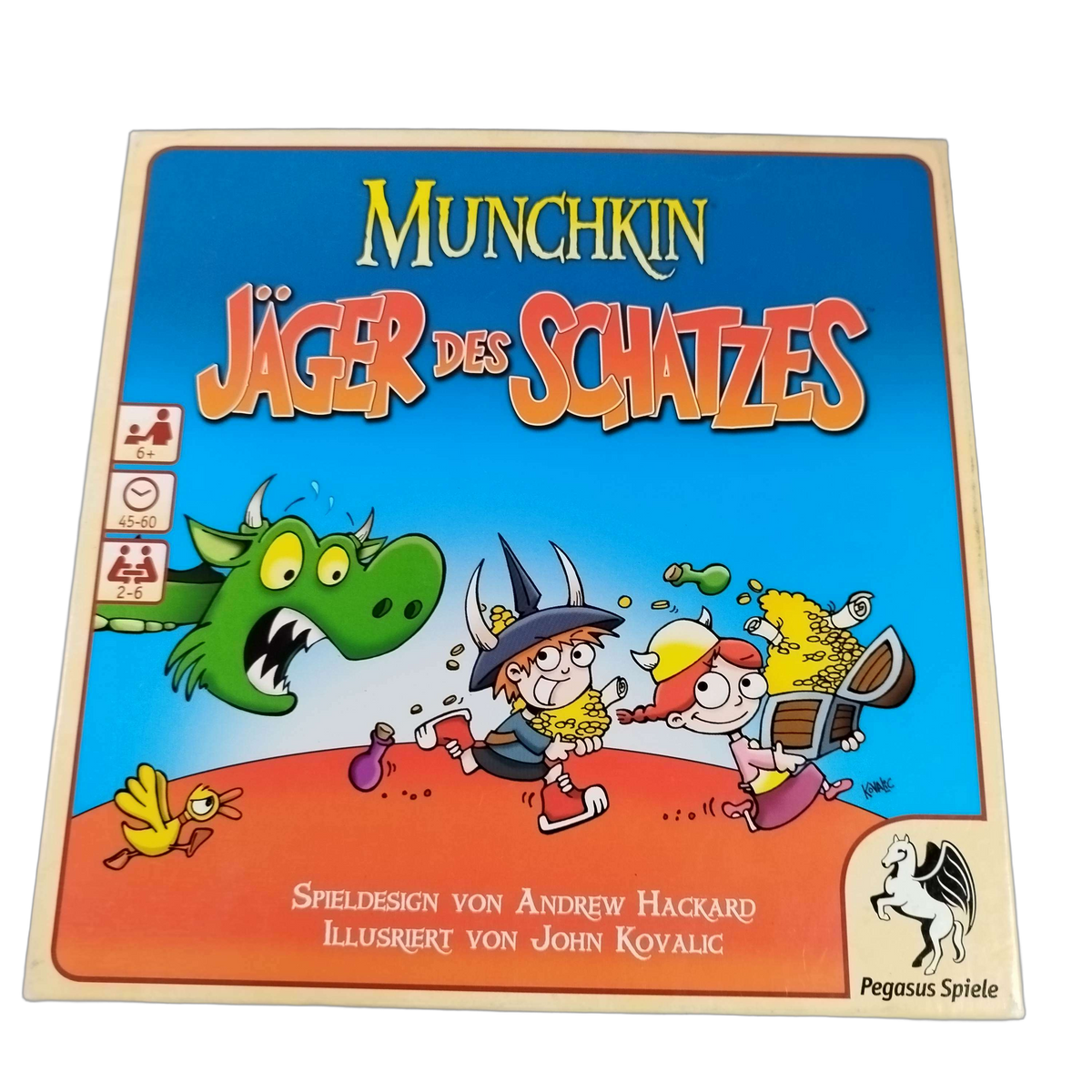 Pegasus Spiele Munchkin – Jäger des Schatzes Brettspiel