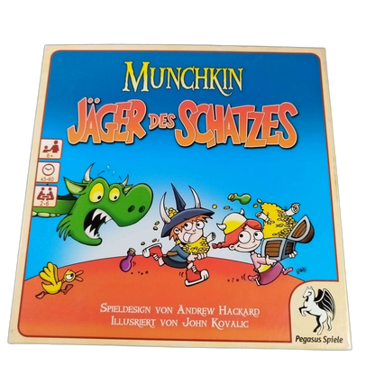 Pegasus Spiele Munchkin – Jäger des Schatzes Brettspiel