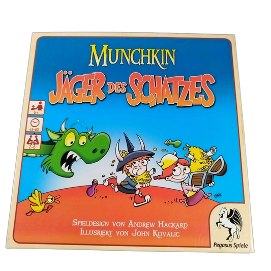 Pegasus Spiele Munchkin – Jäger des Schatzes Brettspiel