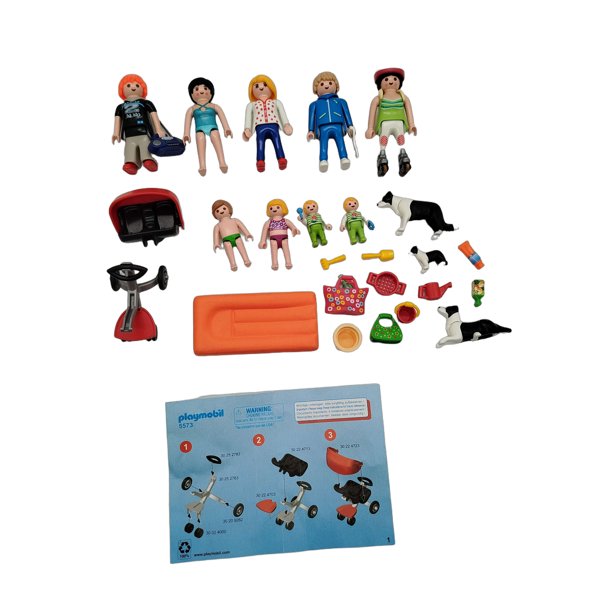 Playmobil Bundle City Life & Family Fun 5573 Figuren & Zubehör