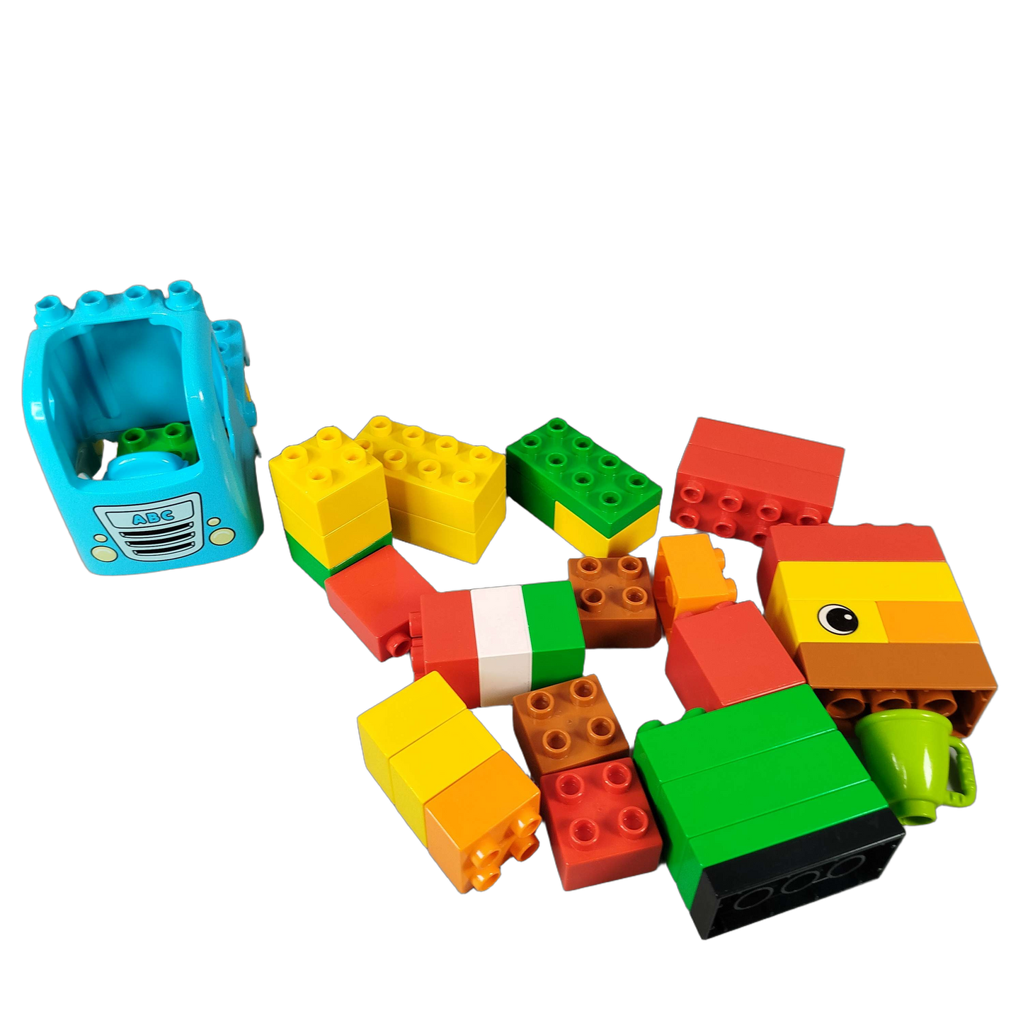 LEGO Bundle Kleinkind großes Set Bausteine, Tiere & Auto mit Figur