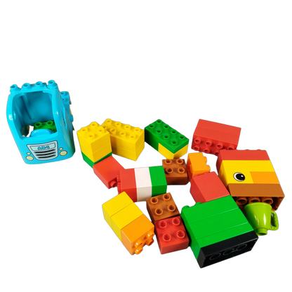 LEGO Bundle Kleinkind großes Set Bausteine, Tiere & Auto mit Figur