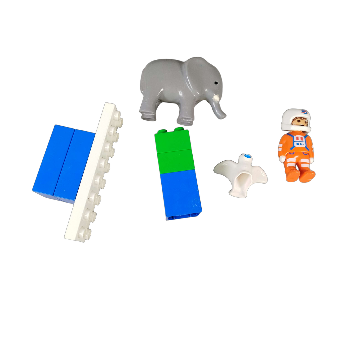 LEGO Bundle Kleinkind großes Set Bausteine, Tiere & Auto mit Figur