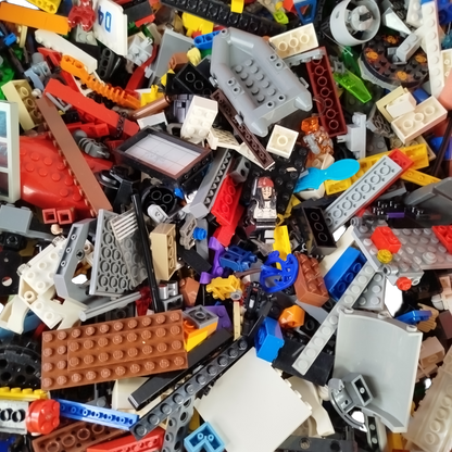 Konvolut LEGO Bausteine & Minifiguren ca. 5 kg, ab 6 7 8 Jahre
