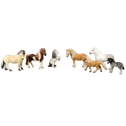 Schleich Tiere Bundle 8 Teile Pferdefiguren