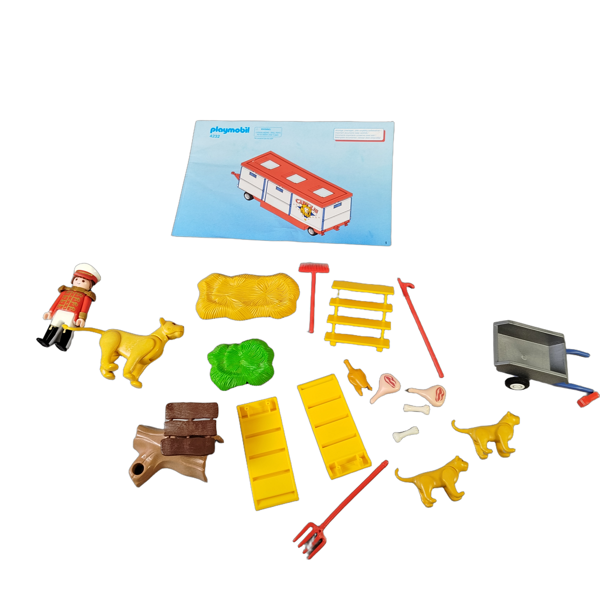 Playmobil Animal Trailer 4232 Tieranhänger Zirkus