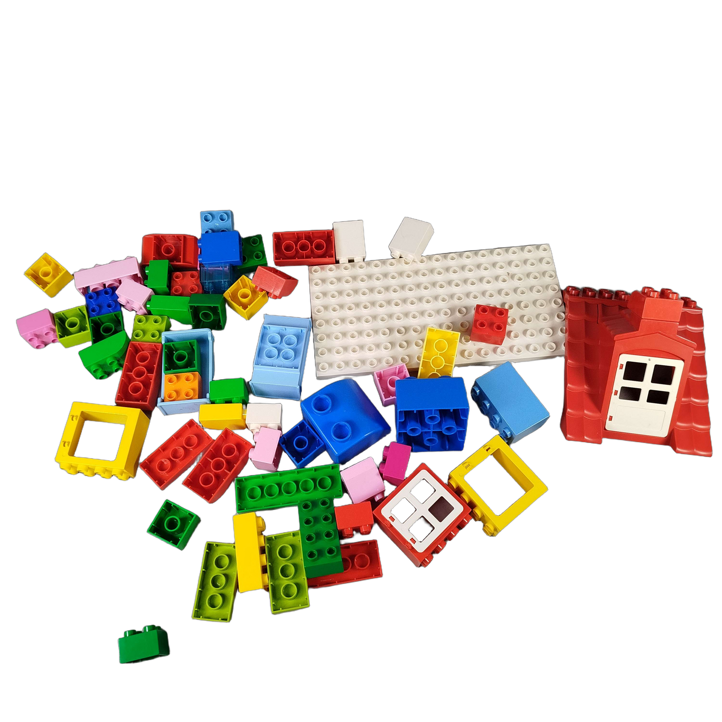 Konvolut LEGO DUPLO Bausteine & Grundplatte ca. 0,7 kg, ab 3 4 5 Jahre