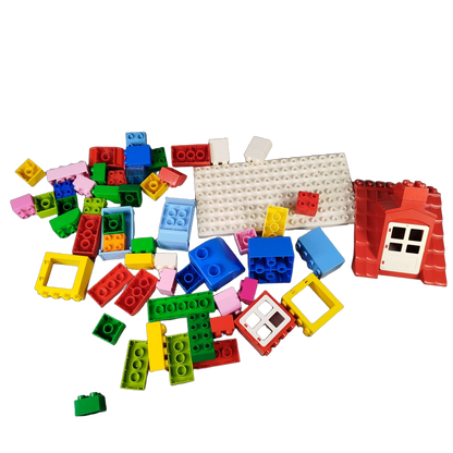 Konvolut LEGO DUPLO Bausteine & Grundplatte ca. 0,7 kg, ab 3 4 5 Jahre