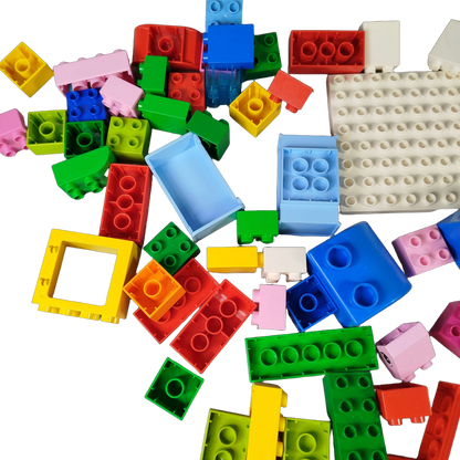 Konvolut LEGO DUPLO Bausteine & Grundplatte ca. 0,7 kg, ab 3 4 5 Jahre