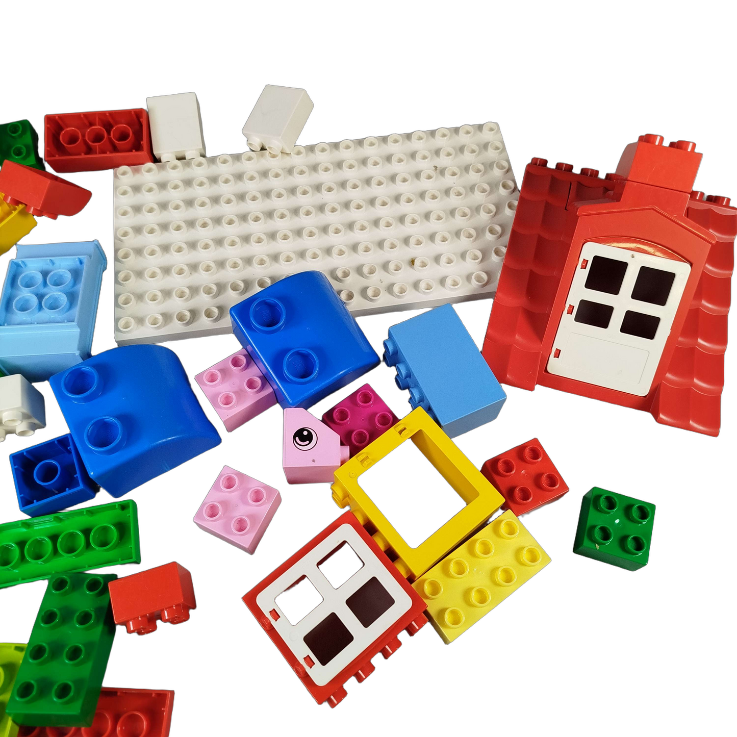 Konvolut LEGO DUPLO Bausteine & Grundplatte ca. 0,7 kg, ab 3 4 5 Jahre