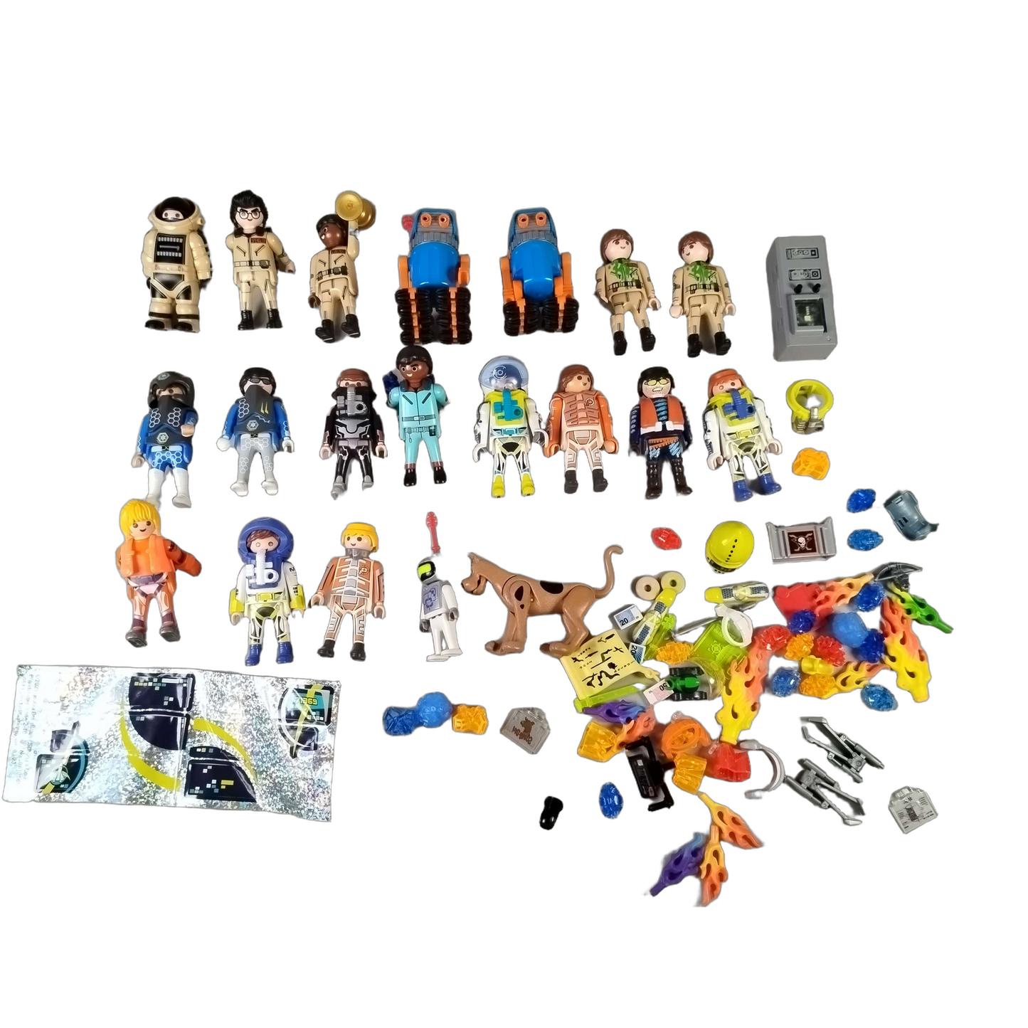 Playmobil Bundle Ghostbusters Set von 21 Figuren & Zubehör