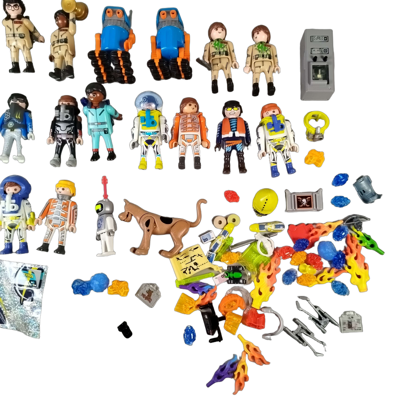 Playmobil Bundle Ghostbusters Set von 21 Figuren & Zubehör